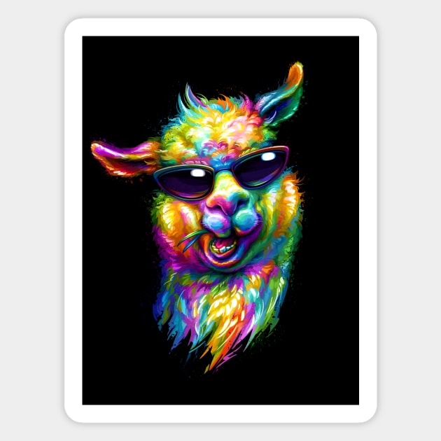 Llama Magnet by stonemask